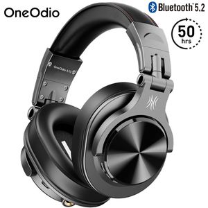 Oneodio A70 Fusion Bluetooth 5.2 Hoofdtelefoon Studio Recording Bedrade/Draadloze Hoofdtelefoon Met Delen-Poort Professionele Monitor