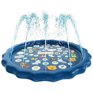 3-In-1 Sprinkler Voor Kids, Splash Pad, en Waden Zwembad Voor Leren-Kinderen Sprinkler Zwembad