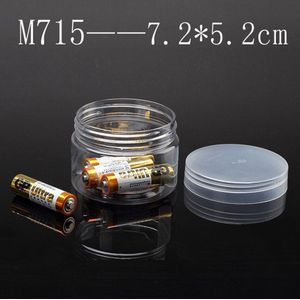 Plastic Cosmetische Pot 130Ml Lege Duidelijke Doos Case Met Deksel, mini Opbergdoos Make Jar Monster Fles Voor Bemonstering, Reizen