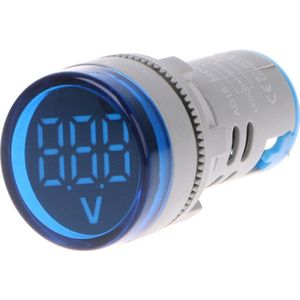 Ac 60-500V 22 Mm Digitale Voltmeter Voltage Gauge Monitor Indicator Signal Lights