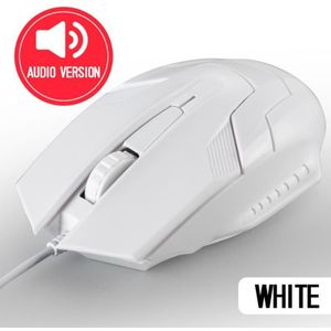 Ergonomische Geluid/Stille Gaming Muis Muizen 1200 Dpi Usb Bedrade Computer Professionele Game Muis Gamer Voor Home Office Pc laptop