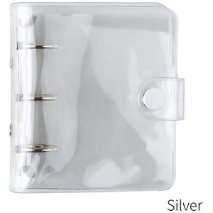 Losse Blad Transparante Ringband Cover Bindmiddel Case Bindmiddel Losbladige Tas Lichtgewicht Beschermen Notepad Studie Handig
