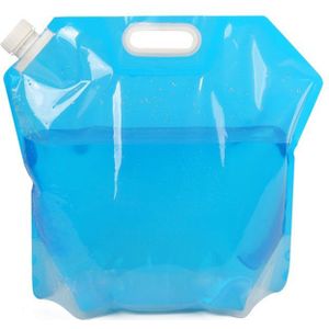 Outdoor Water Zakken Opvouwbare Draagbare Drinken Kamp Koken Picknick Bbq Water Container Bag Carrier Auto 5L/10L Water Tank