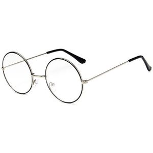 Higodoy Retro Grote Frame Metalen Brillen Frame Klassieke Vintage Ronde Vrouwen Brilmontuur Optische Heren Brillen Frame Gafas
