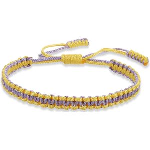 Mode Handgemaakte Geweven Draad Wrap Armband Eenvoudige Touw Knoop Armband Macrame Armband Voor Mannen Vrouwen Vriendinnen Sieraden