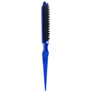 1 Pcs Professionele Borstels Kam Plagen Terug Kammen Hair Brush Slim Line Styling Tools 4 Kleuren