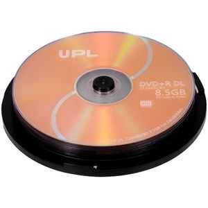 10 Pcs 215 Min 8X Dvd + R Dl 8.5 Gb Lege Schijf Dvd Schijf Voor Data &amp; Video Ondersteunt tot 8X Dvd + R Dl Opname Snelheden
