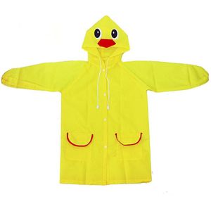 Cartoon Kinderen Waterdichte Herbruikbare Hooded Regen Jas Meisjes Jongens Print Mode Regenjas Kids Bescherming Regenkleding Kleding