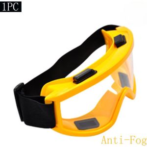 Veiligheid Anti-Fog Goggle Anti-Splash Dust-Proof Wind-Proof Werk Lab Eyewear Oogbescherming Industriële onderzoek Bril Clear Lens