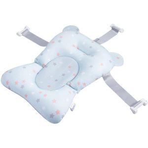 Draagbare Baby Douche Luchtkussen Bed Baby Zuigeling Babybadje Pad Antislip Bad Mat Pasgeboren Baby Veiligheid bad Seat