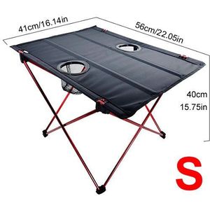 Lichter Up Outdoor Camping Tafel Opvouwbare Tafel Draagbare Computer Picknick Tafels Ultra Licht Anti Slip Vouwen Bureau Aluminium