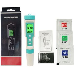 Zeven-In-een Water Pen Ph Meter/Tds/Ec/Zoutgehalte/Sg/Orp/temp Multifunctionele Ph Pen Water Test Pen