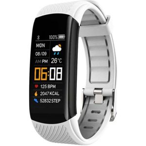 C6S Smart Bluetooth Elektronische Smart Horloge Metalen Hart Sleep Monitor Horloge Monitor Sport Modus