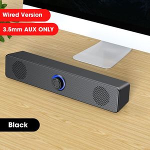 Home Theater Sound System Bluetooth Speaker Usb Aux 3.5Mm Wired Soundbar Computer Speakers Voor Tv Soundbar Doos Subwoofer