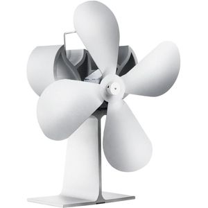 Thermische Power Haard Ventilator Warmte Aangedreven Houtkachel Fan Log Hout Brander Ecofan Vier-Blad Fans Efficiënte Warmteverdeling