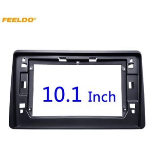 Feeldo Auto Stereo 10.1 &quot;Big Screen 2Din Fascia Frame Voor Renault Duster Audio Dash Montage Panel Frame Kit # HQ6419