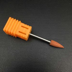 1Pc Bullet Head Rubber Silicon Nail Boren Bit Flexibele Polijstmachine Manicure Machine Nail Accessoires Nagelvijl Polish Gereedschap