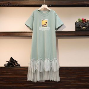 Belinerosa Vrouwen Zomer Shirts Zoete Dames Lente Kleur Kant Korte Mouwen T-shirt Jurken Vrouwelijke YSDM0007