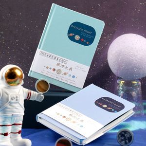 Galaxy Night"" Hard Cover Elke Datum Maandelijkse Dagelijkse Planner Agenda Journal Dagboek Gratis Note