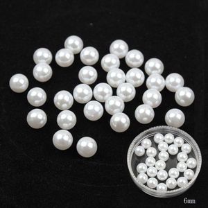 2mm/3mm/4mm/5mm/6mm ABS Imitatie Parels Ronde Kralen nail Art DIY Decoratie Makeup Tools