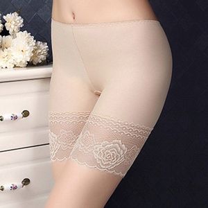 Boxer Femme Vrouwen Zachte Katoenen Kant Naadloze Veiligheid Korte Broek Zomer Onder Rok Shorts Modal Met Zakken Korte Panty