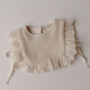 Baby Vest Herfst Meisje Zoete Holle Kant Prinses Buiten Met Winddicht Katoen Vest Peuter Meisje Winter Kleding