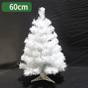 60cm kerstboom wit kunstmatige kerstboom zilver vrolijk Kerst decoraties voor thuis Kerst