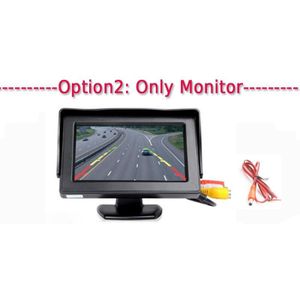 Koorinwoo Draadloze Adopter Auto Monitor Screen 800*480 Auto Achteruitrijcamera Backup Reverse Sensor Nachtzicht Infrarood Licht