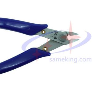 Sameking Elektrische Draad Kabel Cutters Snijden Side Knipt Flush Tang Nipper Anti-slip Rubber Mini Diagonale Tang Handgereedschap