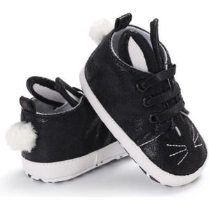 Pasgeboren Baby Jongen Meisje PU Schoenen Baby Sneakers Peuter Prewalker Trainers 0-18M Alle Seizoenen Riem Vastgebonden