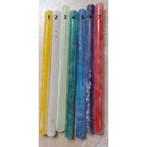 20X300MM ronde Noctilucent Plastic Pen Blank Night Lichtgevende Ronde Pen Blank