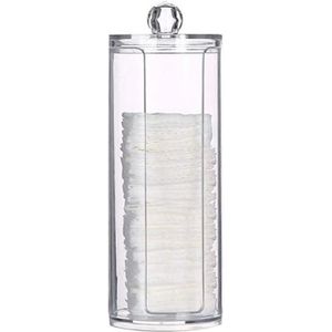 Acryl Multifunctionele Ronde Container Cosmetische Make-Up Wattenschijfje Organizer Sieraden Opbergdoos Houder En Snoep Potten