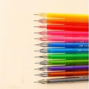 6 Stks/partij Kleurrijke Snoep Kleur 0.5 Mm Roller Gel Pennen Fine Point Pennen Set