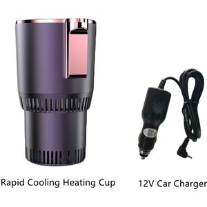 Smart &amp; Koud Cup Drankjes Houders Home Office Snelle Koeling Verwarming Isolatie Elektrische Cup Mini Koelkast Kan/Mok holde