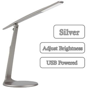 Eenvoudige Mac Stijl Bureaulamp Led Verstelbare Helderheid Oplaadbare Bureaulamp Ultradunne Vouwen Lezen Studie Tafellamp