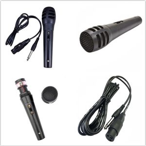 1Pc Mic Handheld Pro Dynamische Microfoon Handheld Microfoon Bedraad Karaoke Usb Ktv Player Mic Speaker Muziek Opnemen Microfoons