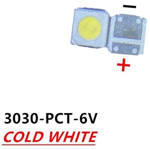 50Pcs Factory Grootste Korting Led Backlight Lextar Vervangen Lg Jufei Seoul 3030 3528 2835 6V 3V 1W 2W 210LM Koel Wit