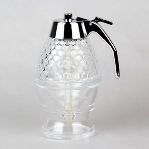 Siroop Cup Keuken Accessoires Squeeze Fles Honing Jar Container Bee Drip Dispenser Waterkoker Opslag Pot Standhouder Sap