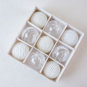 8Cm 9 Stuks Kerst Bal Kerstballen Grote Boom Decoraties Ballen Xmas Party Opknoping Ornamenten Kerstversiering Voor Jaar