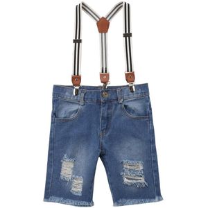 6M-5Y Peuter Infant Kids Baby Jongens Meisjes Denim Gat Jeans Bib Overalls Lange Broek Jarretel Broek Baby Kleding Outfits