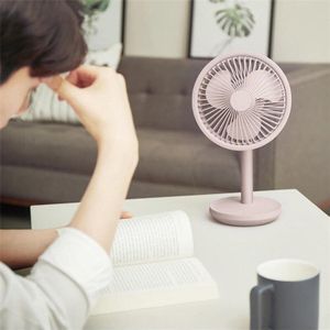 Xiaomi Desktop Fan 60 Graden Hoofd Schudden Hoogte Wind Speed Verstelbare 4000Mah Type-C Laste Licht Draagbare Ventilator solove Maken