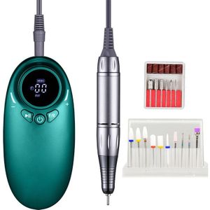 35000Rpm Nail Boor Manicure Machine Pen Oplaadbare Draagbare Apparaat Boren Grinder Tool Voor Gel Polijstmachine Verwijderen Lcd