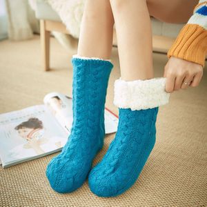 Lanshulan vrouwen Winter Sokken Canada-30 Graden Fuzzy fleeces Wollen Sokken Voor Meisjes Jongens Dikker Sokken Vloer Warm