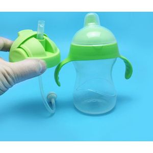 2 gebruik Baby Kind Drinken Fles Training Cup Met Handvat Baby Eendenbek Melk Cup Leren Drinken