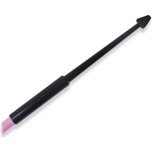 1 st Dubbele-end Quartz Cuticle Remover Nail Art Tool Arrow Wasbare Dode Huid Pusher Remover Manicure Nail polijsten Pennen