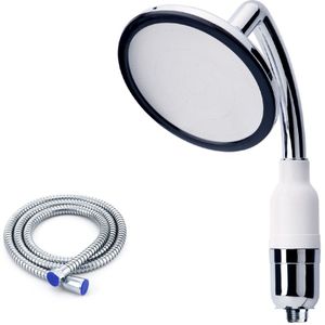 Zhangji Spa Douchekop 145Mm Super Grote Panel Hoge Druk Waterval Filter Zuivering Multifunctionele Handheld Nozzle