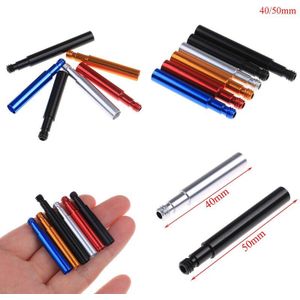40/50Mm Aluminium Fiets Presta Ventiel Extender Bike Tire Wheel Franse Valve Extenders Caps Core adapter