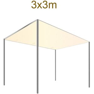 Shading Zonnescherm Zeil Decking Tuin Polyester Outdoor Patio Installeren Uv Blok Waterdichte Luifel Pergola Gazon Achtertuin
