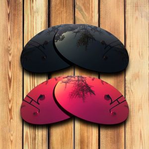 100% Precies Gesneden Gepolariseerde Vervanging Lenzen Voor Romeo 1 Zonnebril Effen Zwarte Kleur-Keuzes