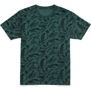 Simwood Zomer Print T-shirt Mannen Vintage 100% Katoen Plus Size Tops Ademend Dikke 210G Stof Tshirt SJ130880